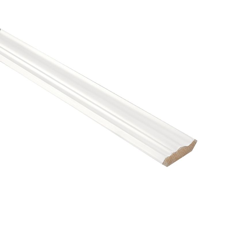 D-1 Snow White 1 5/8" Traditional Crown Molding
