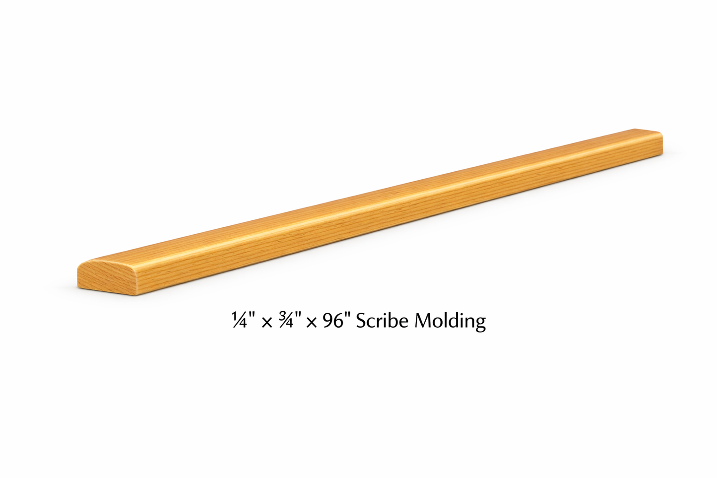 PWO-SM8 Premium White Oak Scribe Molding 3/4"x96"