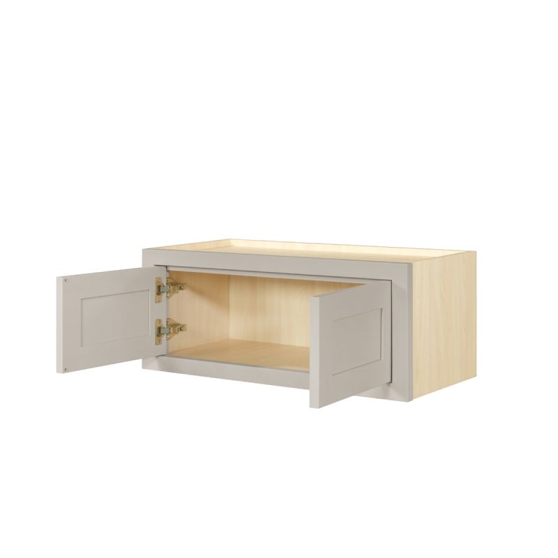 D7-W301214 Tuscan Gray Wall Bridge Cabinet 30" x 12" x 14"