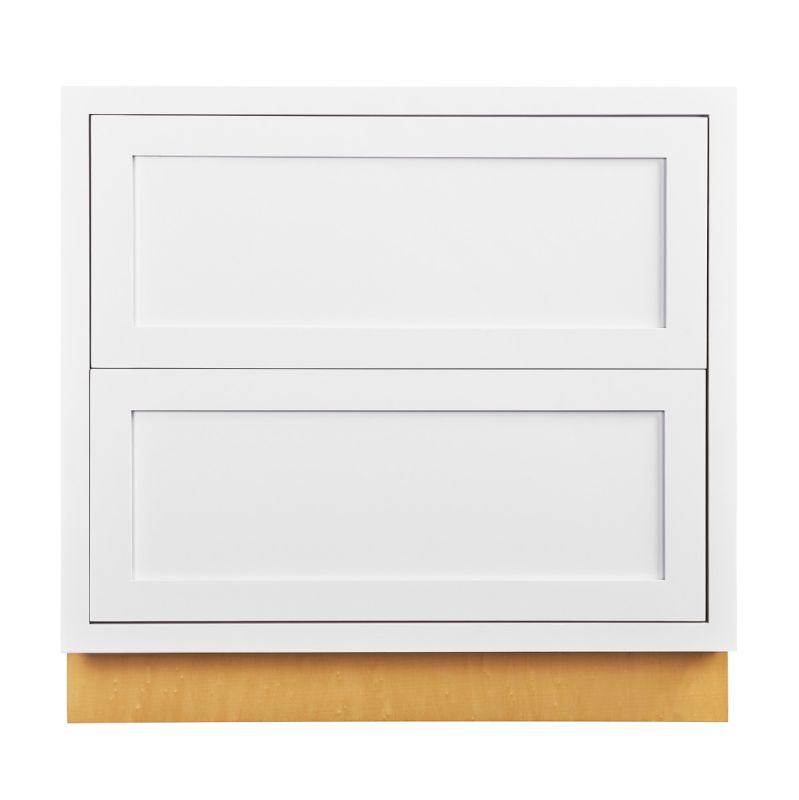 D1-DB36 Snow White Drawer Base 36"