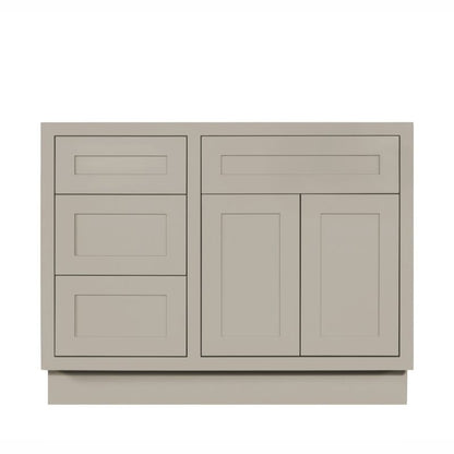 D7-VSD4221L Tuscan Gray Vanity Sink Base drawer  42" Left