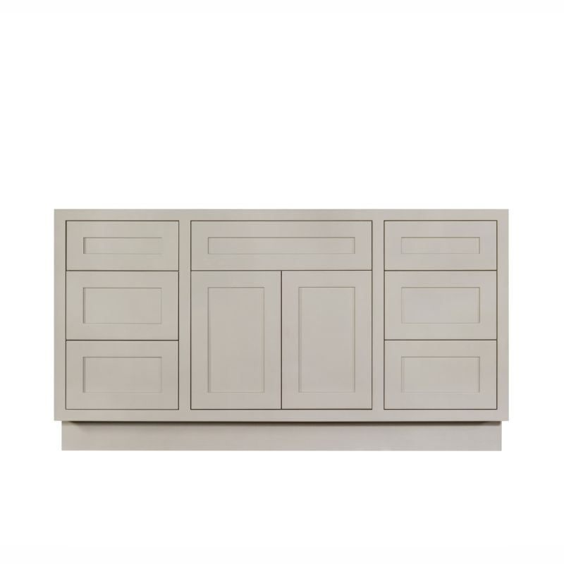 D7-VSD6021 Tuscan Gray Vanity Sink Drawer Base 60"