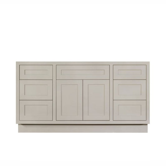 D7-VSD6021 Tuscan Gray Vanity Sink Drawer Base 60"