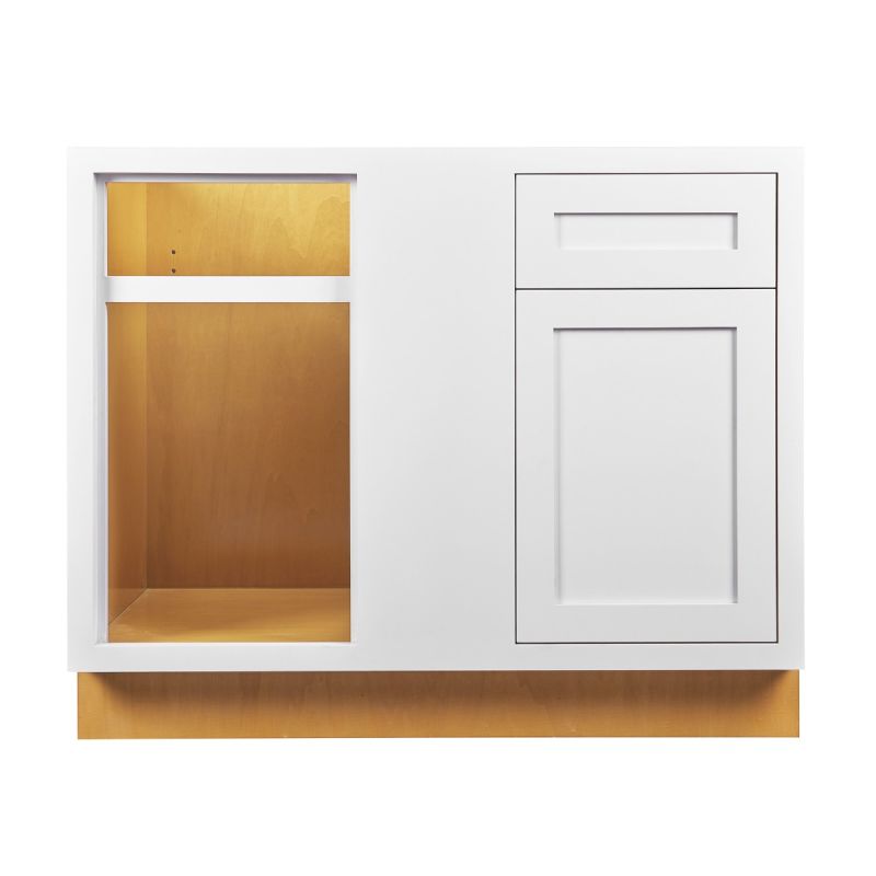 D1-BBC42 Snow White Blind base Cabinet 42
