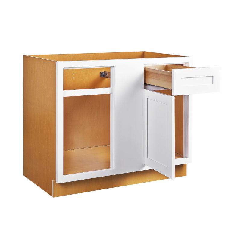 D1-BBC42 Snow White Blind base Cabinet 42