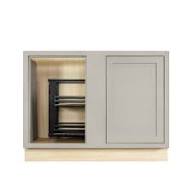 D7-BBC45R Tuscan Gray Blind Base 45" (RIGHT)