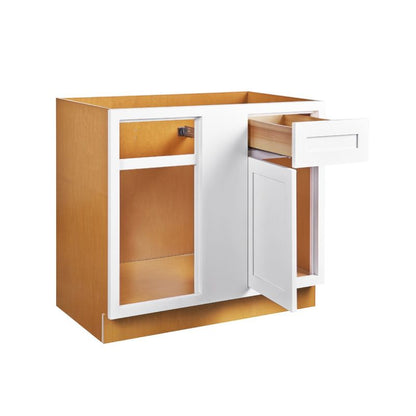 D1-BBC36 Snow White Blind base Cabinet 36