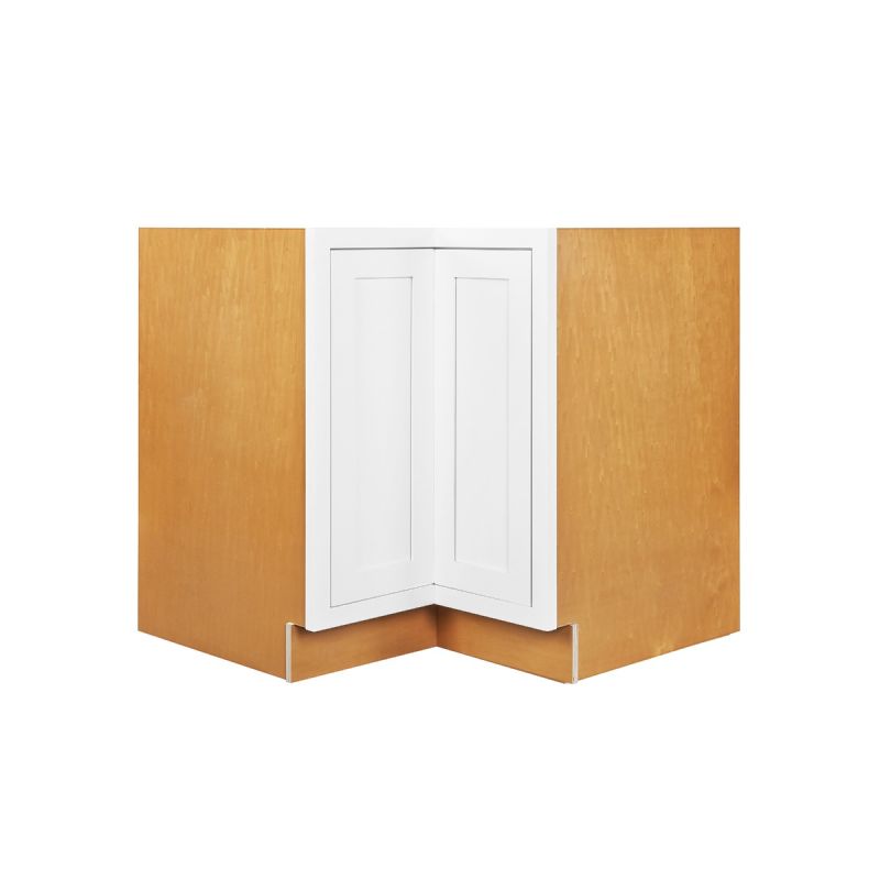 D1-BLS33 Snow White Base Lazy Susan 33"