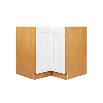 D1-BLS33 Snow White Base Lazy Susan 33"