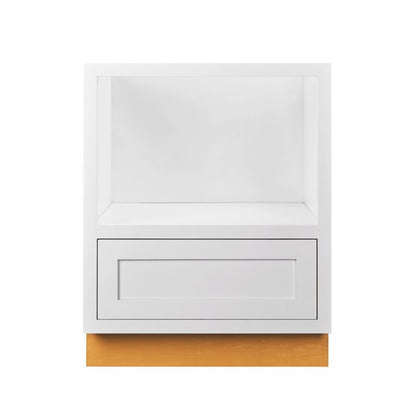 D1-BMC27 Snow White Base Microwave Cabinet 27"