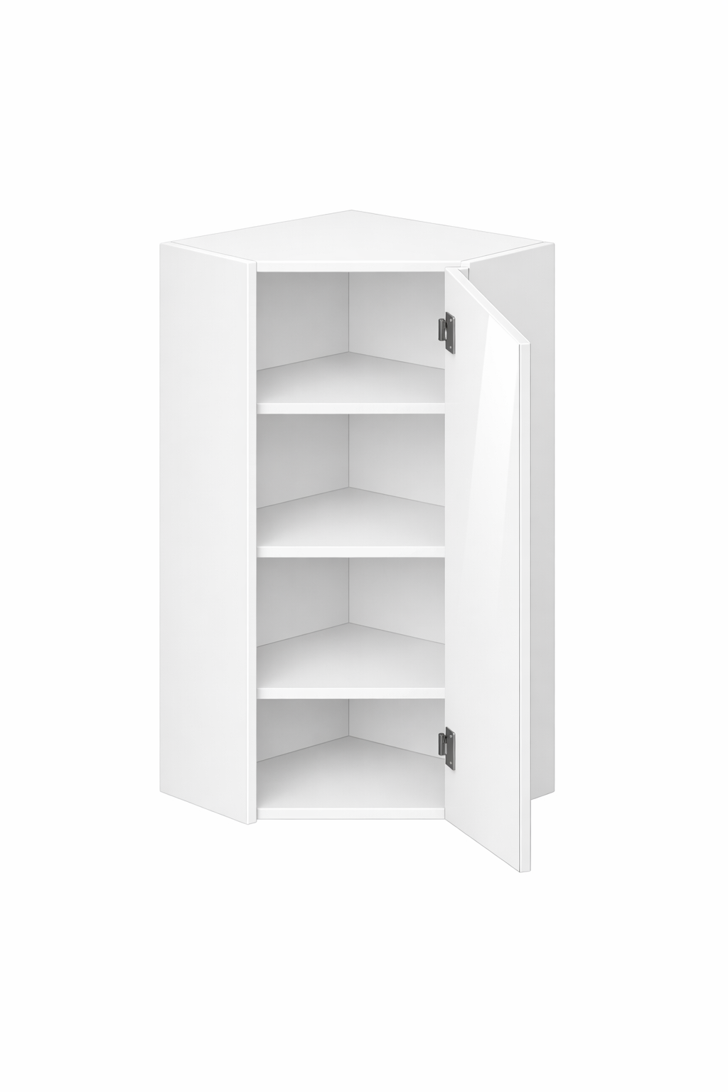 GW-WDC2442 Glossy White Corner Wall Cabinet 24x42