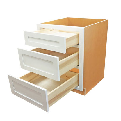 D1-DB27 Snow White Drawer Base 27"