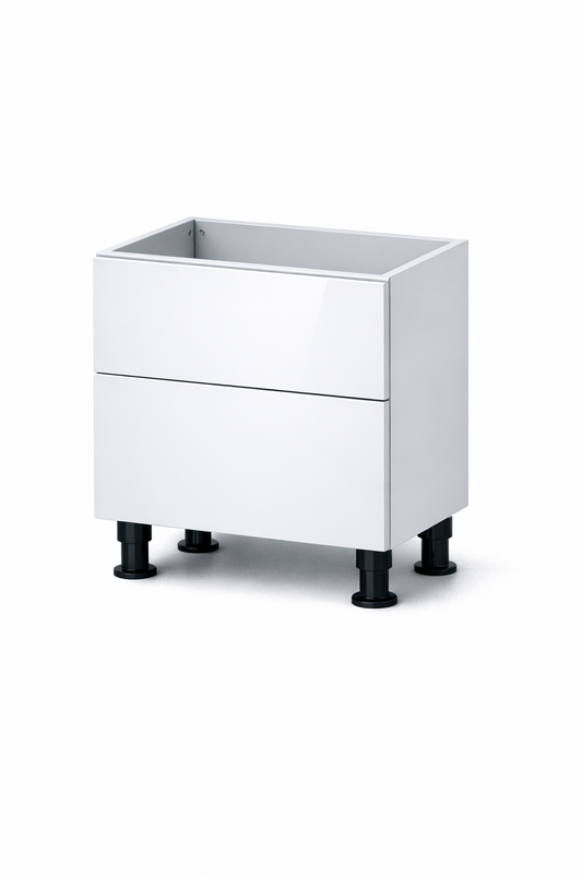 GW-DB27-2 Glossy White Drawer Base 27"
