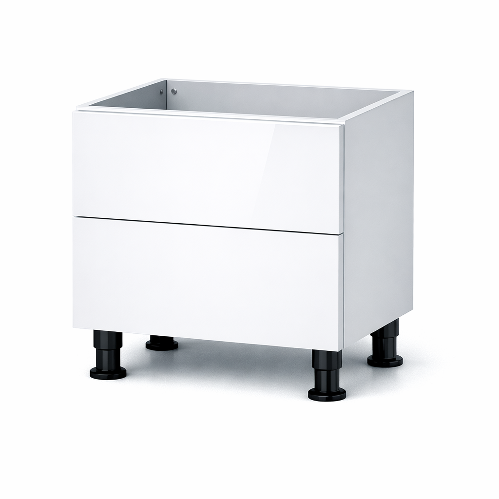 GW-DB36-2 Glossy White Drawer Base 36"