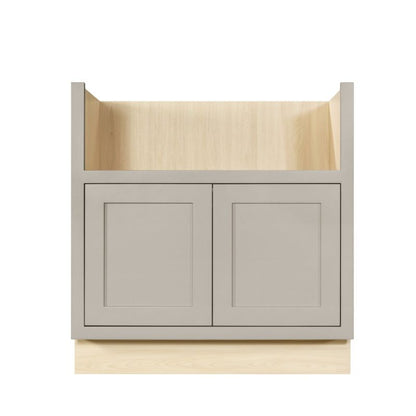 D7-FSB33 Tuscan Gray Farm Sink Base 33"