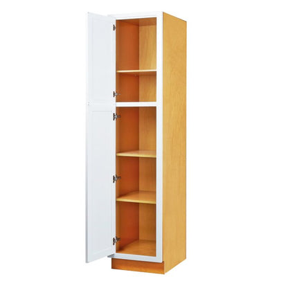 D1-PC1893 Snow White Pantry Cabinet 18" x 93"
