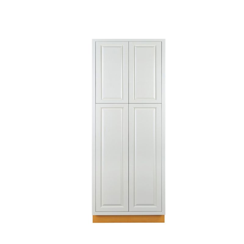 D5-PC3093 Vintage White Pantry Cabinet 30"x 93"