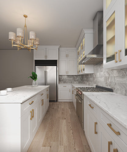 PWS-W1530 Premium White Shaker Wall 15"x30"