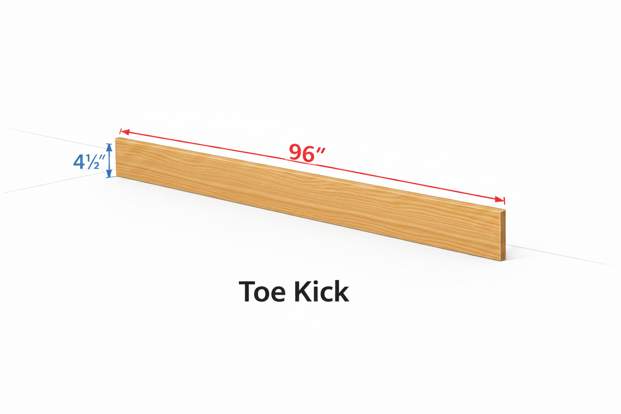 HS-Tk8 Honey Shaker Toe Kick