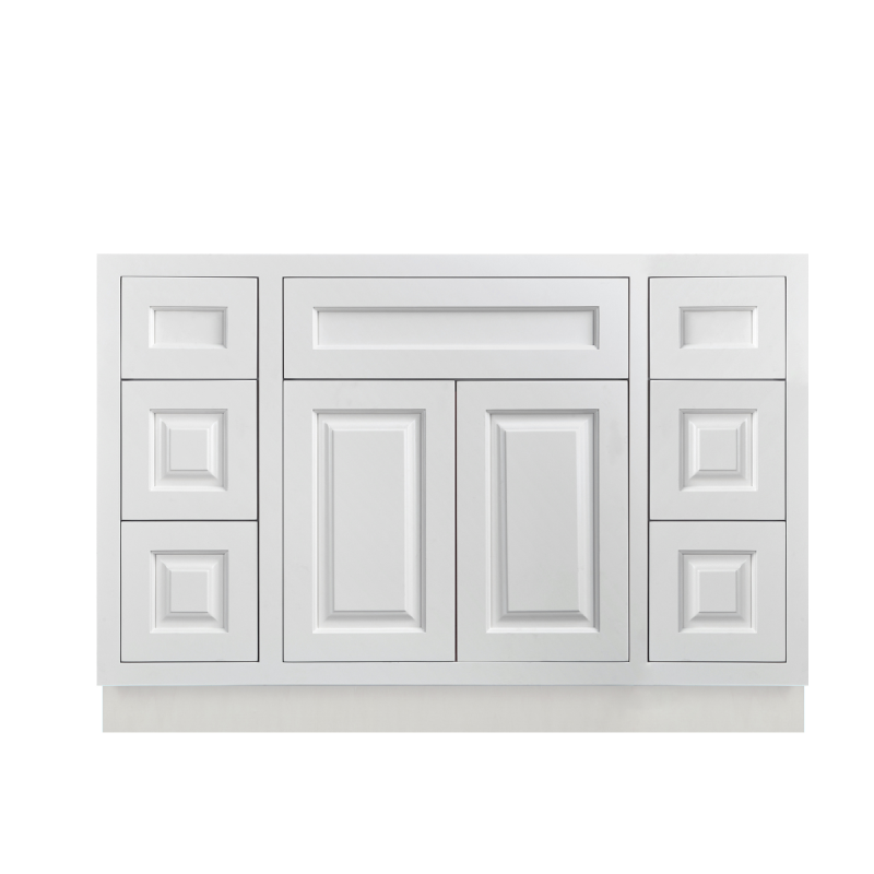D5-VSD4821 Vintage White Vanity Sink Base 48"
