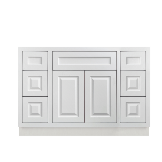 D5-VSD4821 Vintage White Vanity Sink Base 48"