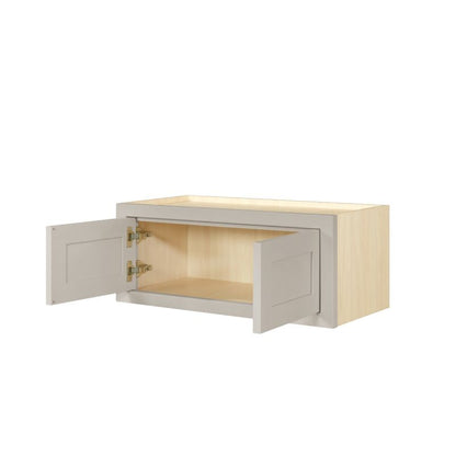 D7-W301814 Tuscan Gray Wall Bridge Cabinet 30" x 18" x 14"