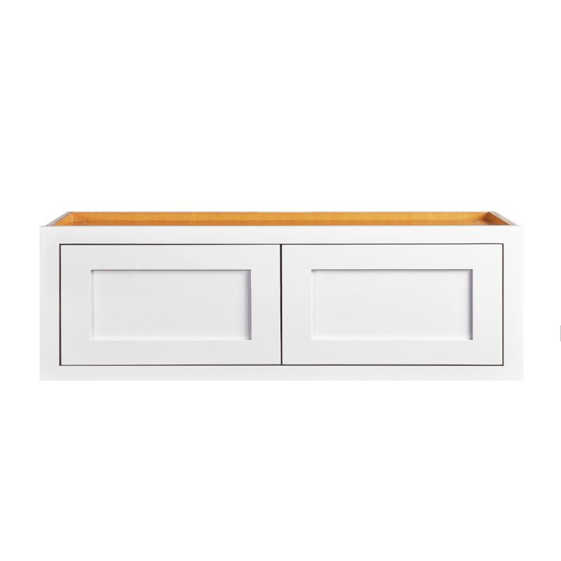D1-W301214 Snow White Wall Bridge Cabinet 30" x 12" x 14"