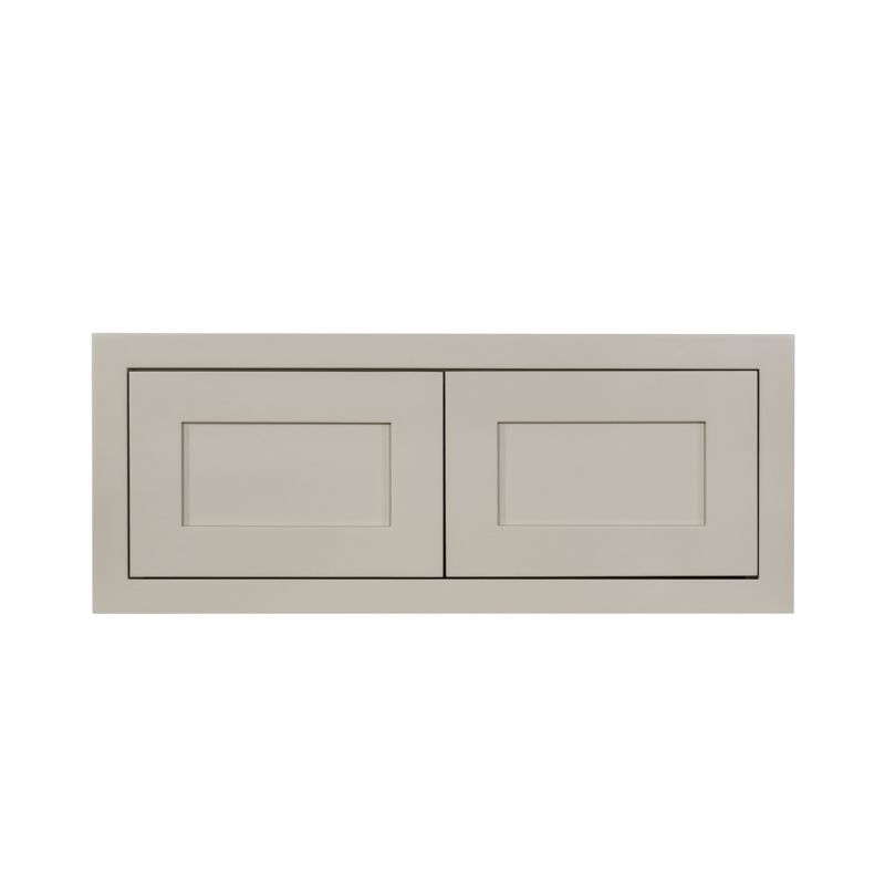 D7-W301814 Tuscan Gray Wall Bridge Cabinet 30" x 18" x 14"