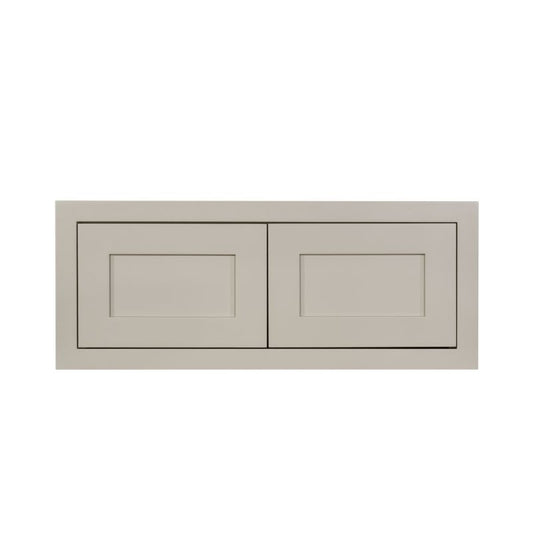 D7-W301214 Tuscan Gray Wall Bridge Cabinet 30" x 12" x 14"