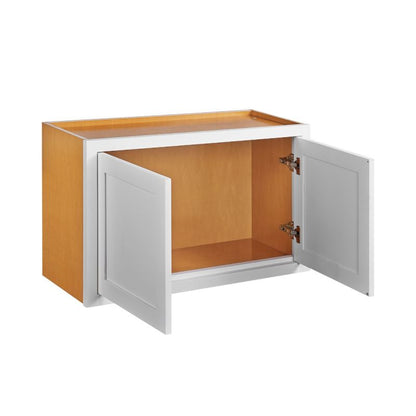 D1-W301814 Snow White Wall Bridge Cabinet 30" x 18" x 14"