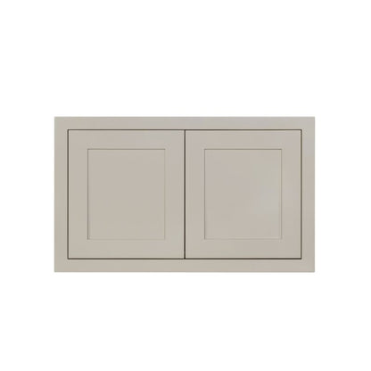 D7-W302114 Tuscan Gray Wall Bridge Cabinet 30" x 21" x 14"