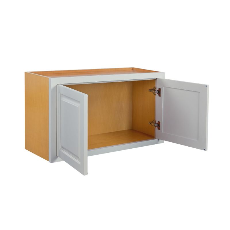 D5-W301814 Vintage White Wall Bridge Cabinet 30" x 18" x 14"