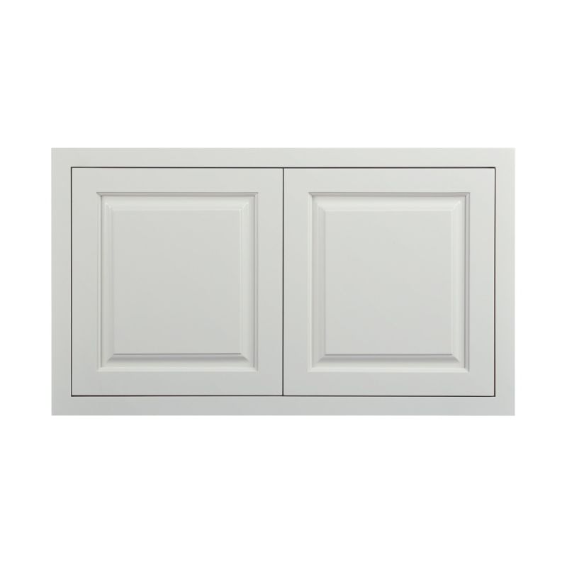 D5-W301814 Vintage White Wall Bridge Cabinet 30" x 18" x 14"