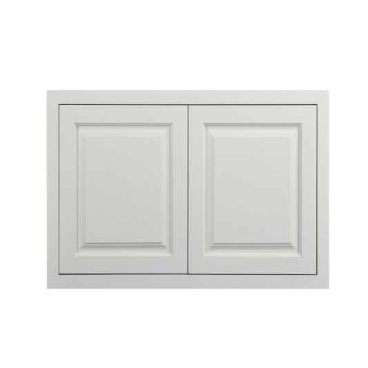 D5-W302114 Vintage White Wall Bridge Cabinet 30" x 21" x 14"