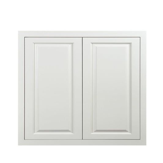 D5-W3339 Vintage White Wall Cabinet 33" x 39"