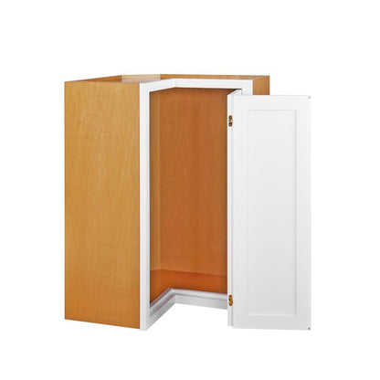D1-WAC273914 Snow White Wall Angled Cabinet 27" x 39"