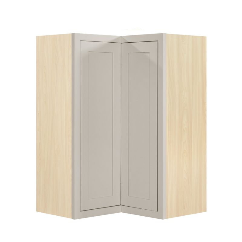 D7-WAC273014 Tuscan gray Wall Angled Cabinet 27" x 30"