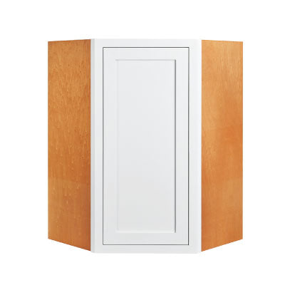 D1-WDC2739 Snow White Wall Diagonal Cabinet 27" x 39
