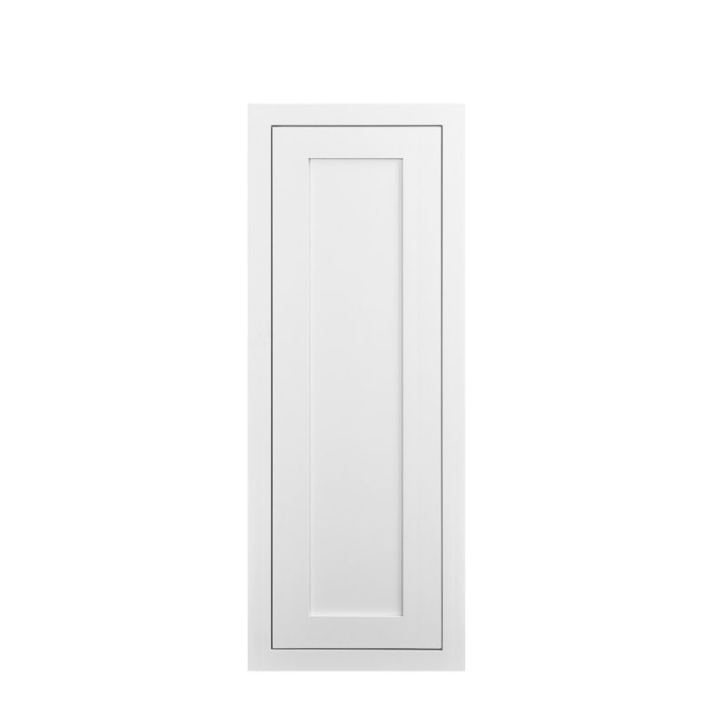 D1-W1239 Snow White Wall Cabinet 12" x 39"