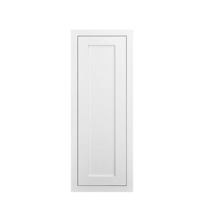 D1-W1239 Snow White Wall Cabinet 12" x 39"