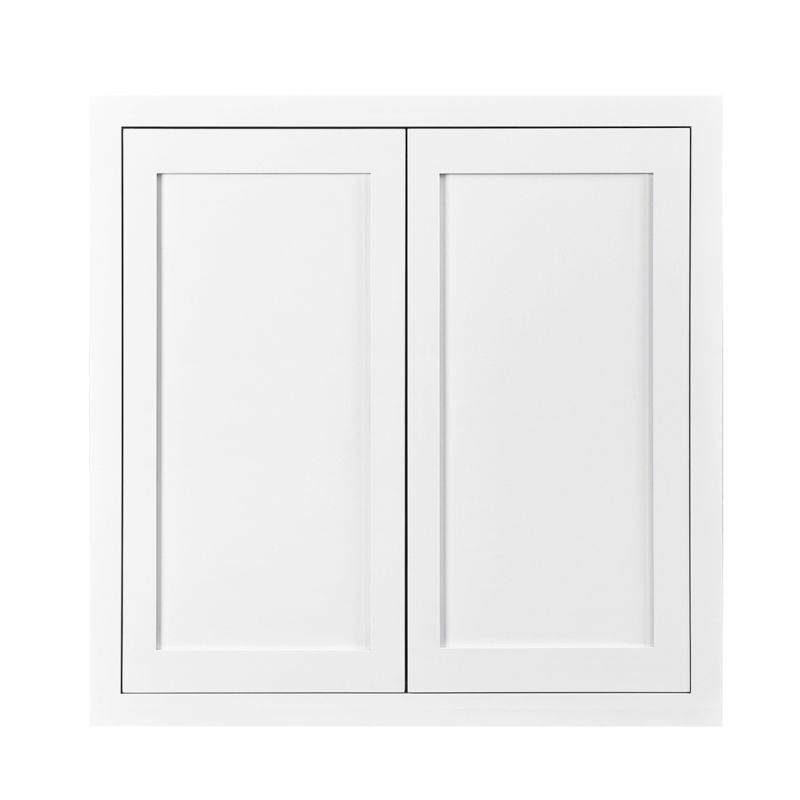 D1-W3339 Snow White Wall Cabinet 33" x 39"