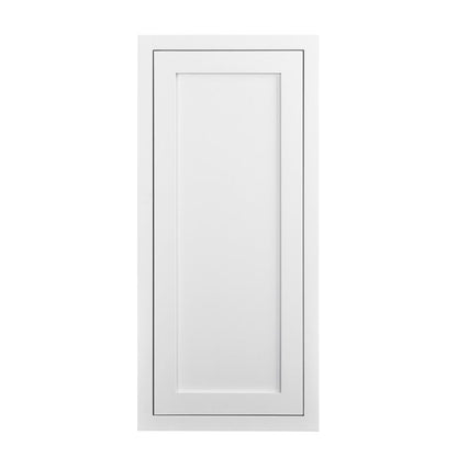D1-W1539 Snow White Wall Cabinet 15" x 39"