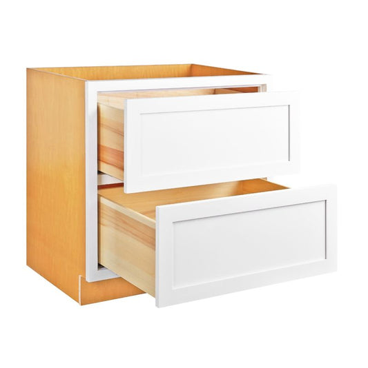 D1-DB36 Snow White Drawer Base 36"